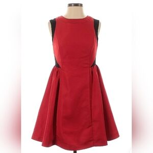 Elegant Red Sleeveless Kids Dress